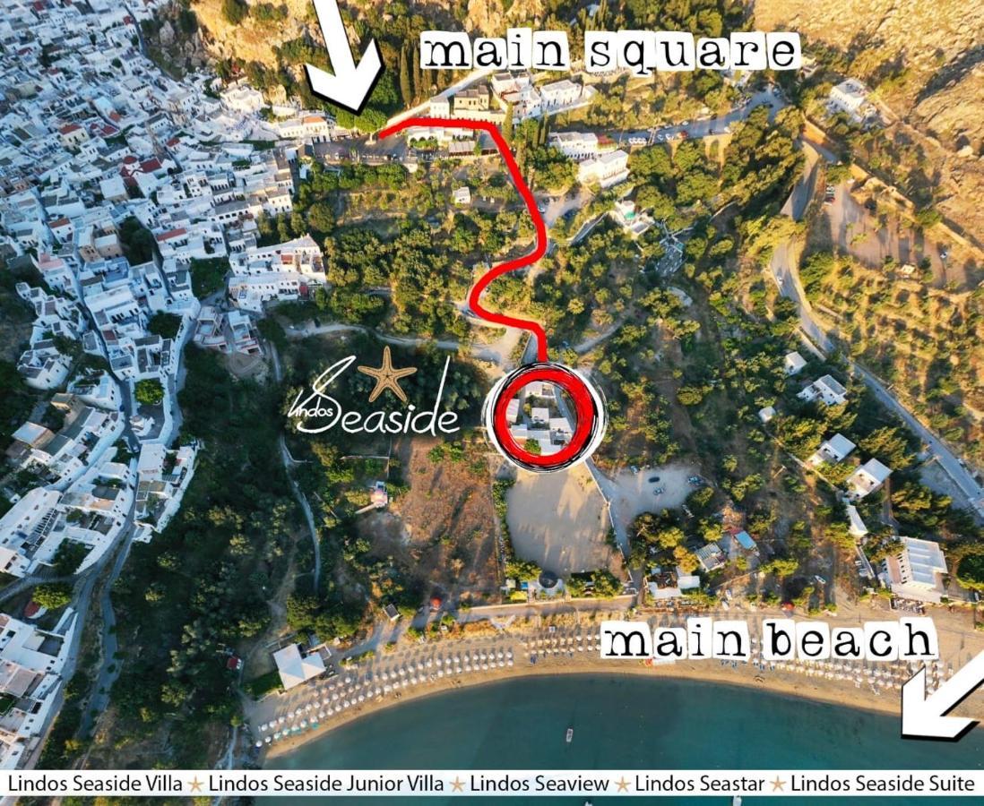 Lindos Seaside Villa Exterior photo